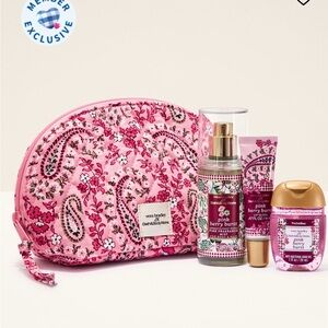 Bath and body works Vera Bradley Pink Paisley